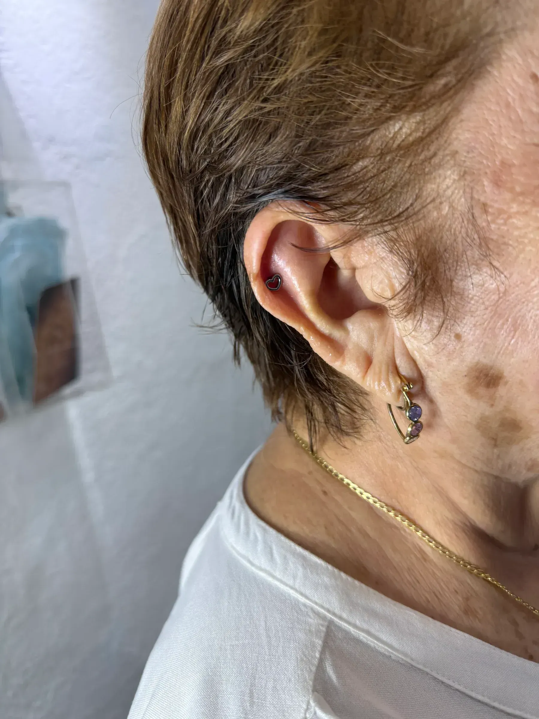 Professional piercing work